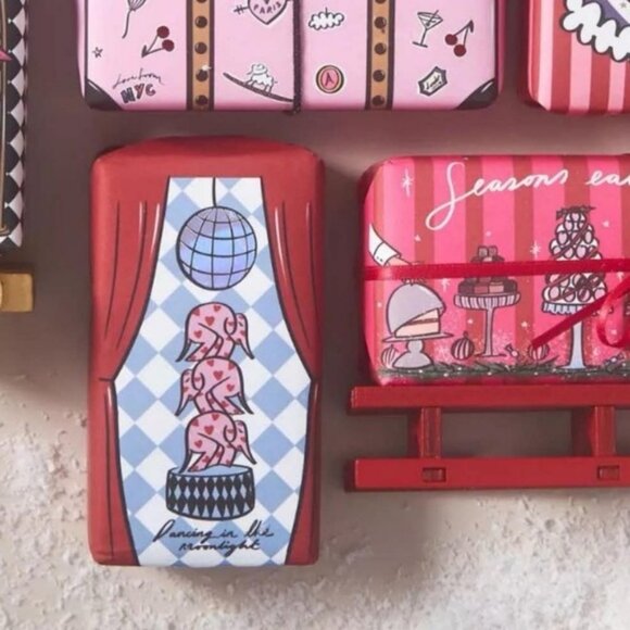 ANTHROPOLOGIE HOLIDAY COLLECTION SOAP MIDNIGHT FLORA scent NEW w Free Gifts GWP - Picture 2 of 3